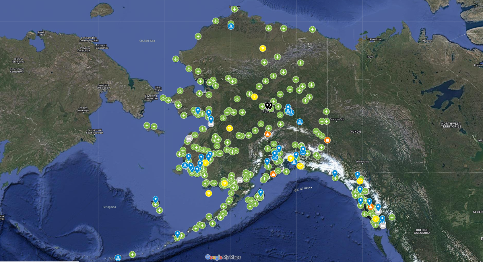 Alaska Infrastructure Funding Map